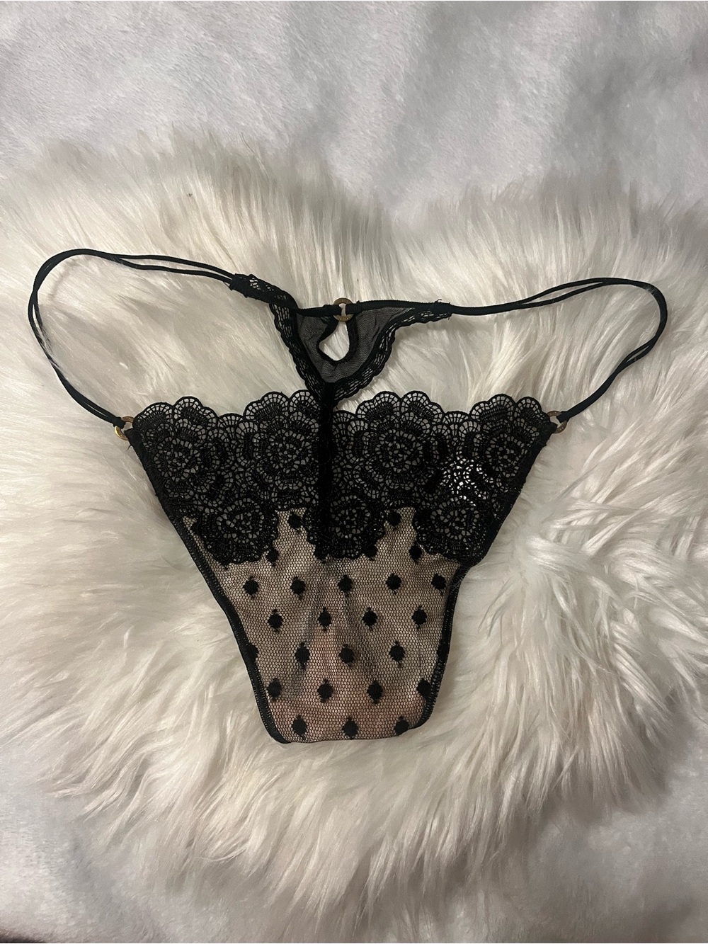 NWOT HTF 2008 Very Sexy V-String Victoria’s Secret Panty Vintage Rare